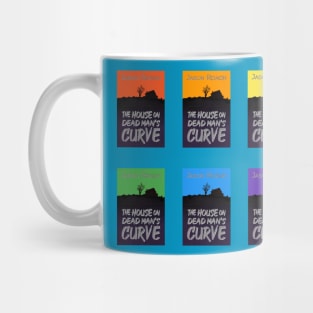 Rainbow House on Dead Man's Curve Book Cover Cream Mug